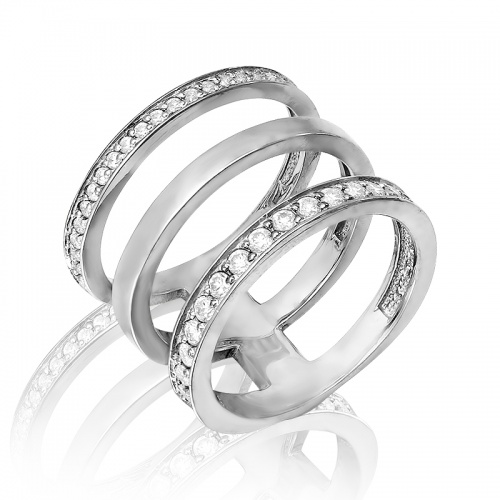 Стильное фаланговое кольцо 14,5 р-р 127442-1-0, KU&KU (Ку-энд-Ку)