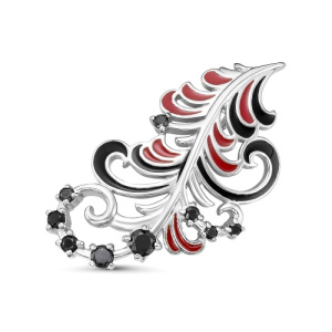 Брошь коллекция "A la Russe" Хохлома 642801-1