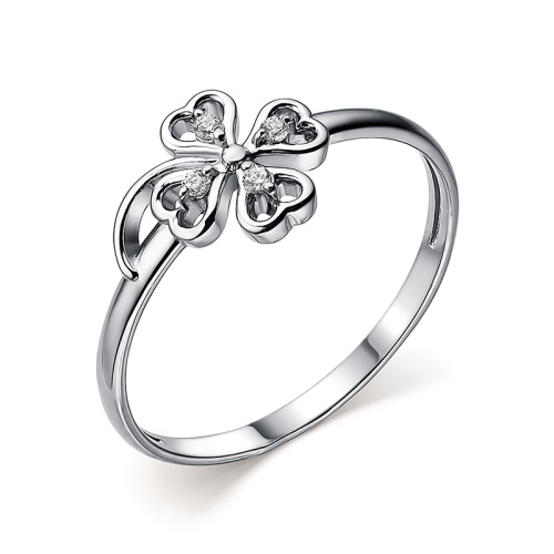 Кольцо Счастливый клевер 145268Т-0-1
