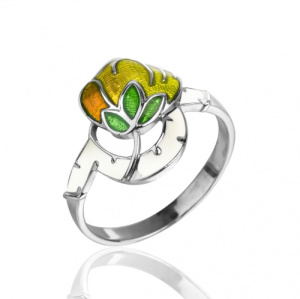 Кольцо Цветочное 125331-4