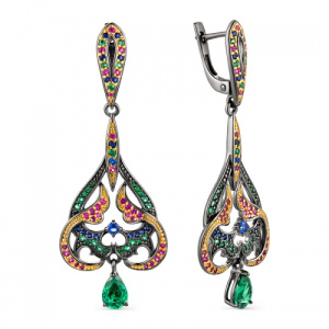 Серьги 242280-1-6