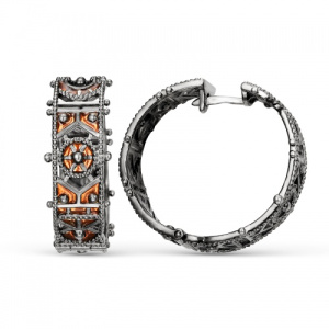 Серьги - конго коллекция Маруся 229616-3