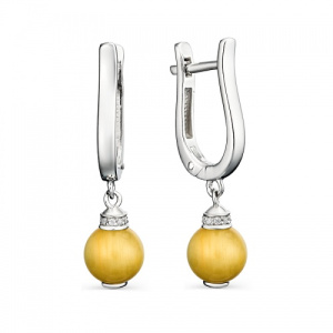 Серьги с тигровым глазом 224950-11
