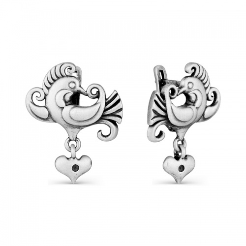 Серьги Коллекция Былинные птицы 241291-7