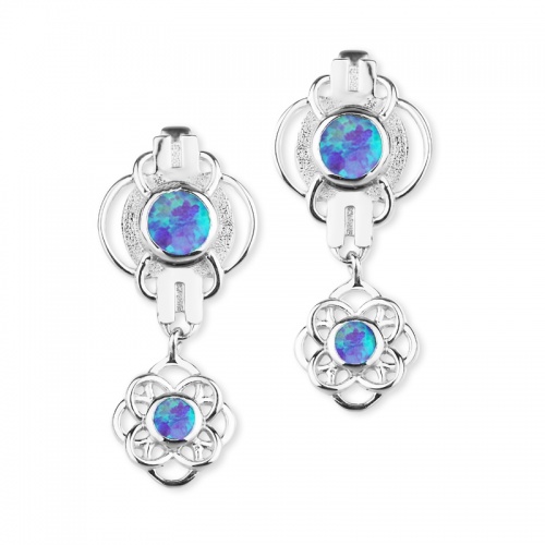 Серьги Арт-деко 222560-1