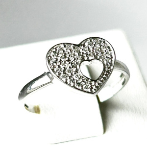 Кольцо Сердце в Сердце 142070-1-1